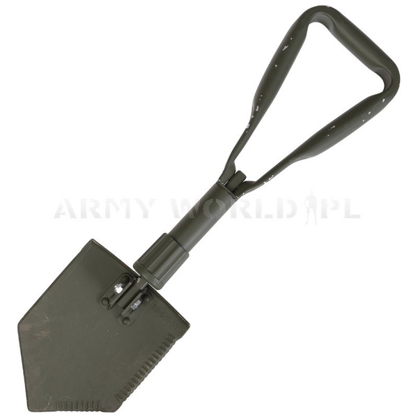 Folding Shovel With Case Genuine Military Surplus Used