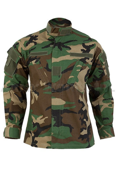Military Shirt Model ACU Woodland Tessar New (11929020)