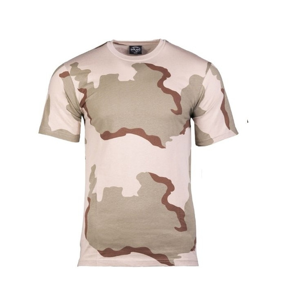 Military T-shirt  3-Color Short sleeves Mil-tec New