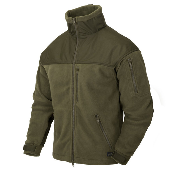 Military fleece jacket Classic Helikon-Tex Oliv (BL-CAF-FL-02)
