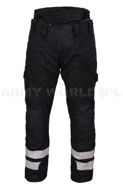 Motorcycle Trousers + Braces + Liner RICHA Black Genuine Military Surplus Used 