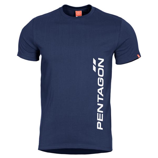 T-shirt Vertical Pentagon Midnight Blue