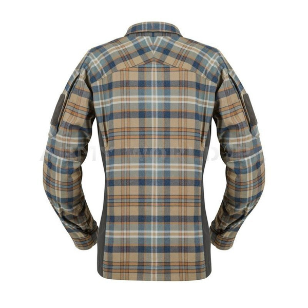Tactical Shirt MBDU Flannel®  Long Sleeves Helikon-Tex Timber Olive Plaid (KO-MBD-PO-PF)