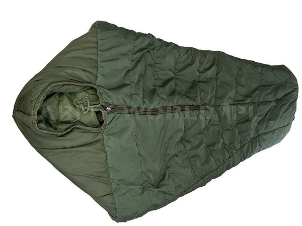 Winter British Army Sleeping Bag Original Olive Used MILITARY