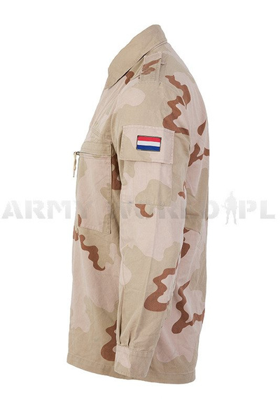 Bluza Wojskowa Holenderska 3-Color Oryginał Demobil DB