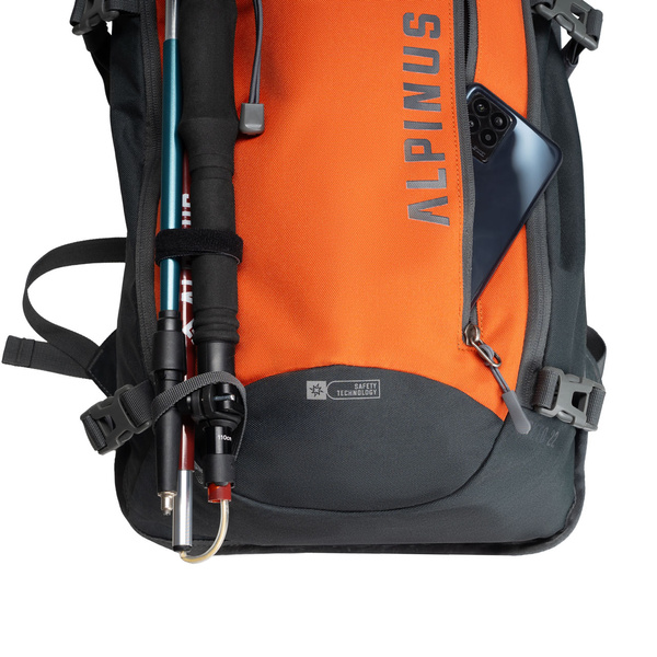 Plecak Alpinus Peyto 22L Pomarańczowo/Szary (AI35028)