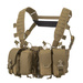 Tactical Vest Hurricane Hybrid Chest Rig Cordura Direct Action Coyote Brown (CR-HRCN-CD5-CBR)