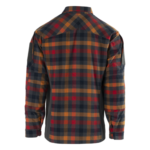 Tactical Shirt MBDU Flannel® Long Sleeve Helikon-Tex Dark Autumn Checkered (KO-MBD-NS-2O)
