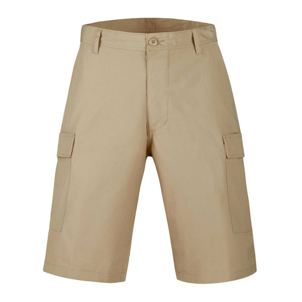 Bermuda Shorts BDU Type Helikon-Tex Ripstop Khaki (SP-BDK-CR-13)