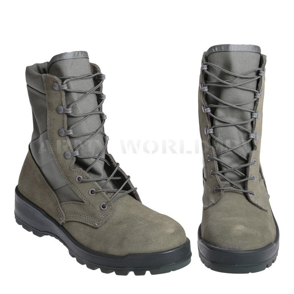 US Army Hot Weather Steel Toe Boot UPCW AF Thorogood Sage Original New