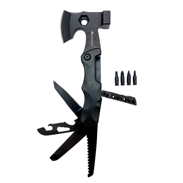 Multitool 16w1 Narzędzie Wielofunkcyjne Scyzoryk z Mini Siekierką JB Tacticals (JB-03)