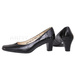 Women's Leather Court Shoes 915A/MON Black Original New