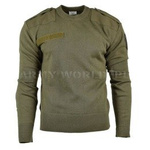 Austrian Woolen Sweater Oliv Original Demobil