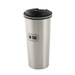 Kubek Termiczny Z Zaworem 450 ml M-Tac Srebrny (60053000)
