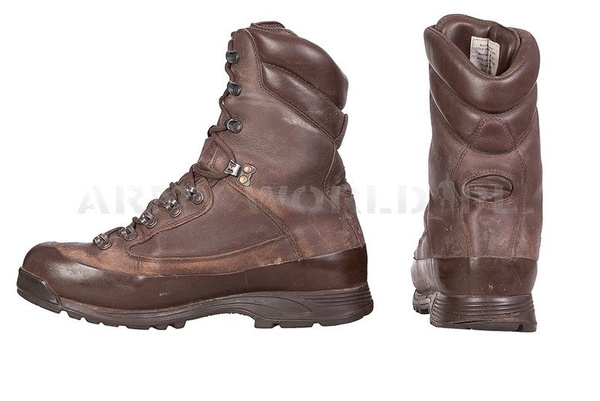 Winter Boots Cold Wet Weather Gore-Tex Karrimor Brown Genuine Military Surplus Used Very Good Condition