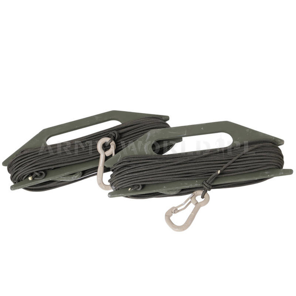 Linka Paracord 20 m + Haki Olive Oryginał Demobil BDB