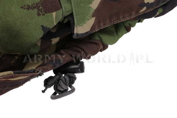 Kurtka Parka Smock Wojskowa Brytyjska Windproof DPM Woodland Oryginał Demobil BDB