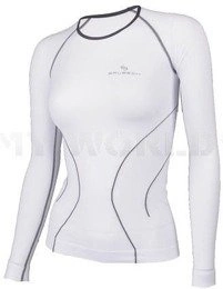 Women's Long Sleeve Shirt Running Fit Balance Brubeck White