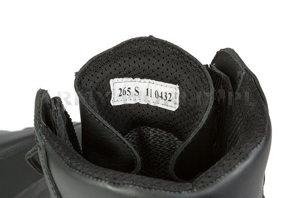 Buty Pilota Wojskowe Holenderskie Oryginał Czarne BDB