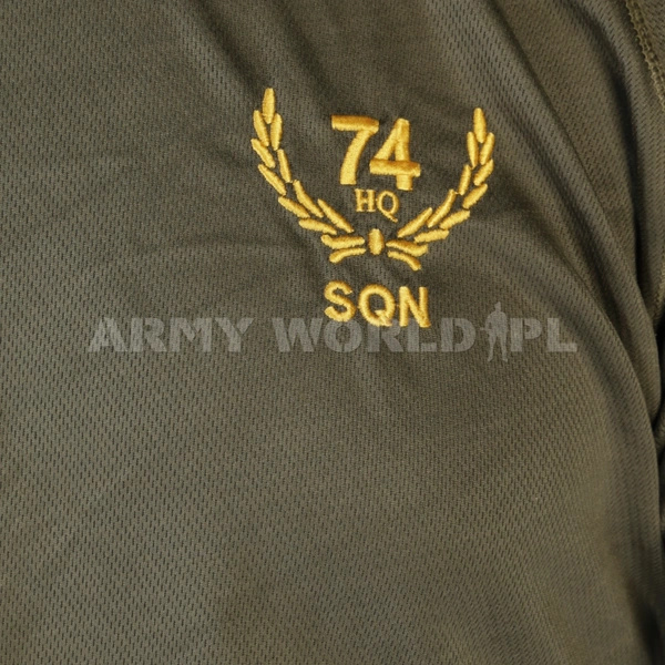 T-shirt Termoaktywny Coolmax 74 HQ SQN Olive Oryginał Demobil DB