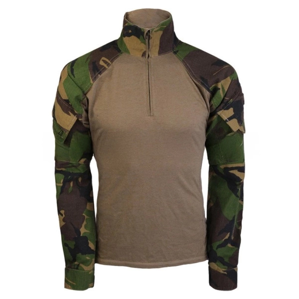 Dutch Tactical Under Vest Shirt DPM Woodland KPU Insect Repellent Original New