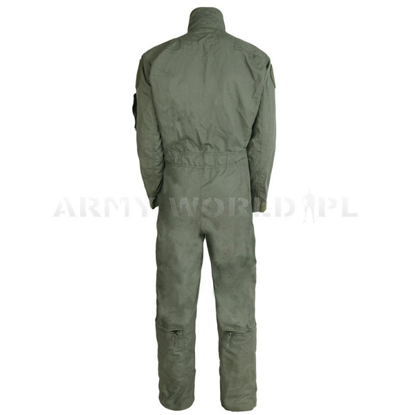 Flame Retardant Pilot's Suit Dutch KPU Olive Original Used