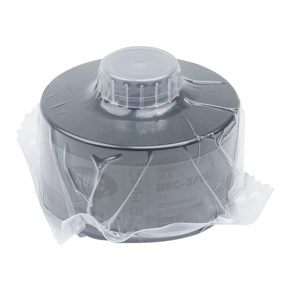 Filtr Do Maski Przeciwgazowej CBRN OF-7 A2B2E1SX-P3 Czarny