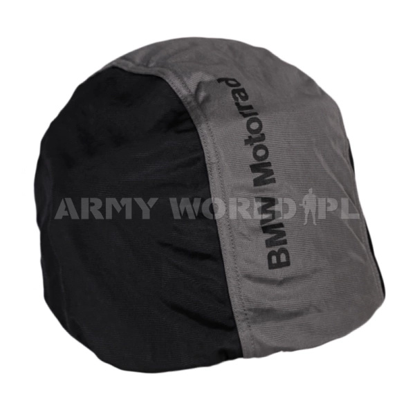 Pokrowiec Ochronny Na Kask Motocyklowy BMW Szaro / Czarny Oryginał Demobil BDB