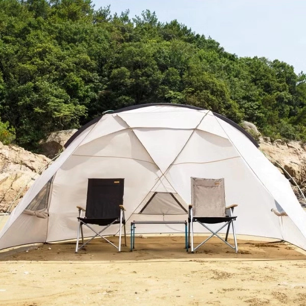 Krzesło Składane Turystyczne Deck Chair Naturehike Khaki (NH17T003)