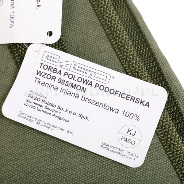 Non-Commissioned Officer Field Bag 985/MON Geniune Surplus New