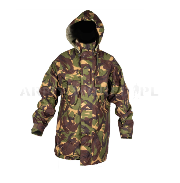 British Waterproof Jacket with Pockets Gore-Tex DPM Woodland Original