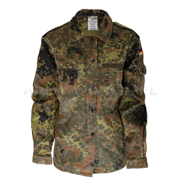 Bluza Flecktarn Wojskowa Bundeswehr DAMSKA Oryginał Demobil BDB