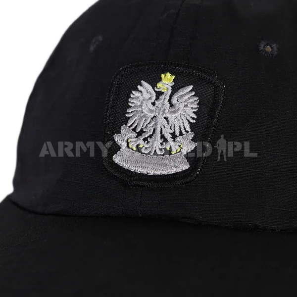 Czapka Baseball Z Daszkiem ATMAR Czarna 