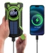 Radio Awaryjne z Panelem Solarnym i Powerbankiem 5000 mAh JB Tacticals (JB-07)