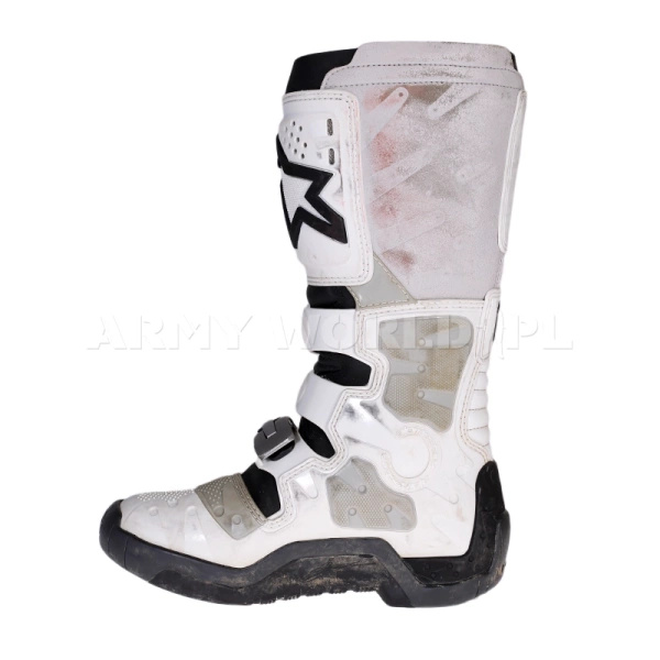Buty Motocyklowe Alpinestars Tech 7 Białe Oryginał Demobil DB