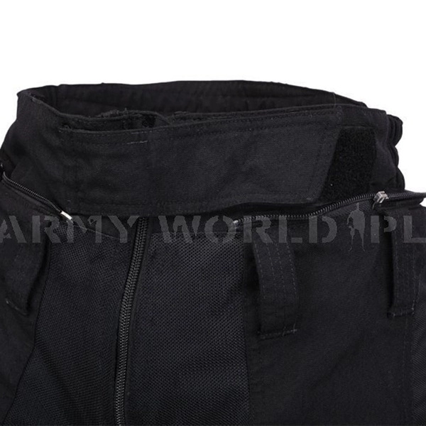 Dutch Army Motorcycle Pants RICHA Black Genuine Military Surplus Used