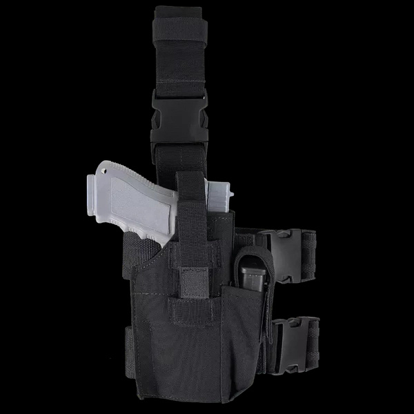 Kabura Udowa Prawa Tactical Leg Holster Condor Czarna (TLH-002)