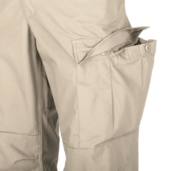 Trousers BDU Helikon-Tex Cotton Ripstop Khaki (SP-BDU-CR-13)