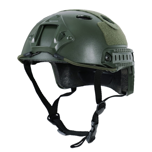 Replika Hełmu Wojskowego Terror ASG FAST Szyny RIS Montaż NV Dominator Olive Green