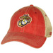 Czapka USMC 'Eagle, Globe, And Anchor' Vintage Trucker Vintage 7.62 Design Czerwona