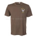 T-shirt Termoaktywny Coolmax Z Naszywką Engineer Regiment Brąz Oryginał Demobil DB