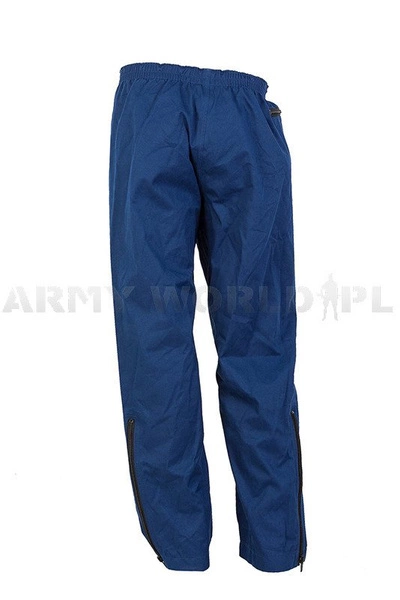 Spodnie Holenderskie SEYNTEX Gore-Tex Granatowe Oryginał Demobil DB