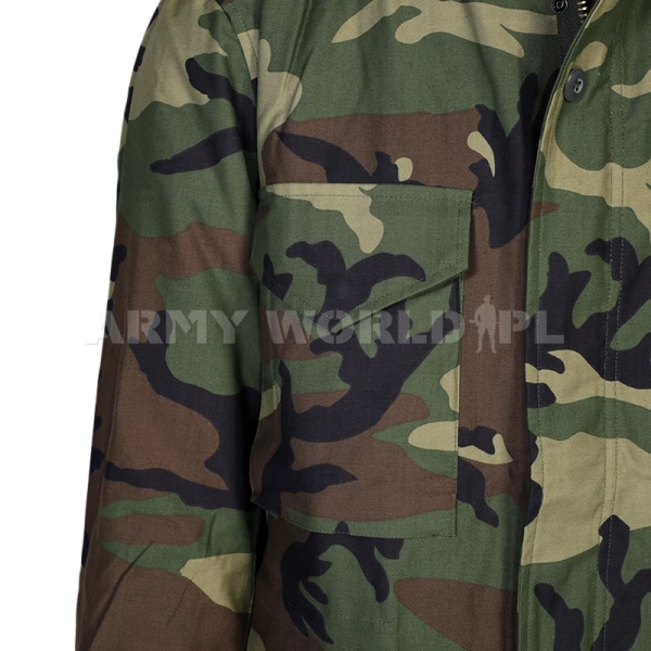 Military Field Jacket Model M65 Woodland Nyco  Mil-Tec TESSAR.INC