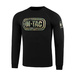 Bluza Raglanowa Logo M-Tac Czarna (20511002)