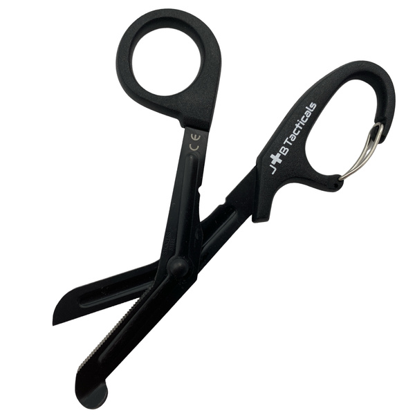 Nożyczki Taktyczne Wielofunkcyjne Medyczne 15cm JB Tacticals Czarne