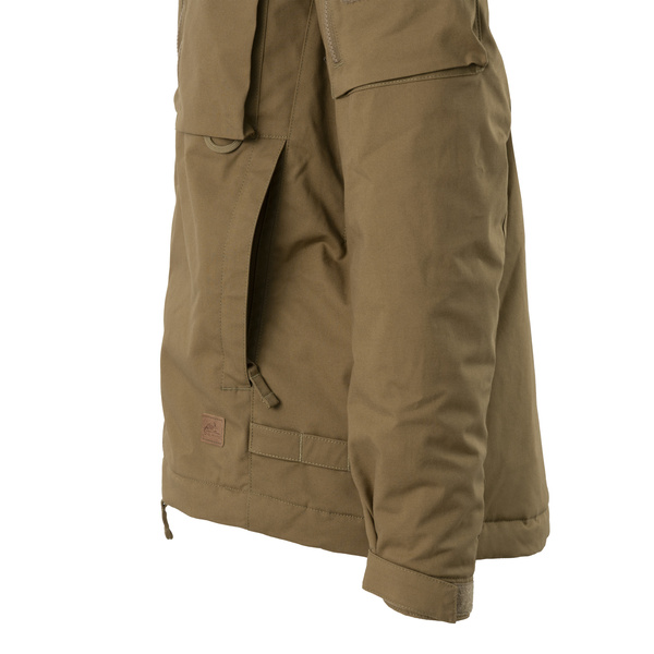 Winter Jacket YUKON Duracanvas Helikon-Tex Ash Grey / Black (KU-WTY-DC-8501A)