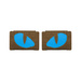 Naszywka Tiger Eyes M-Tac Coyote / Blue (51502995)