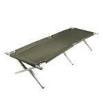 Łóżko Polowe US Army Aluminiowe 210 x 70 cm Składane Mil-tec (14401000)