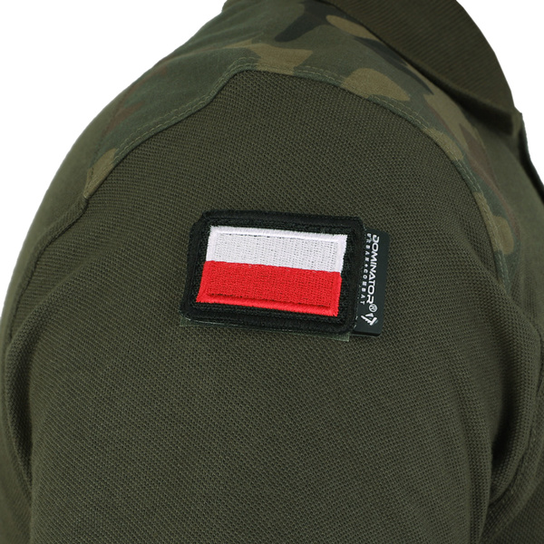 Koszulka Polo Wojskowa Dominator Olive / Pl. Camo