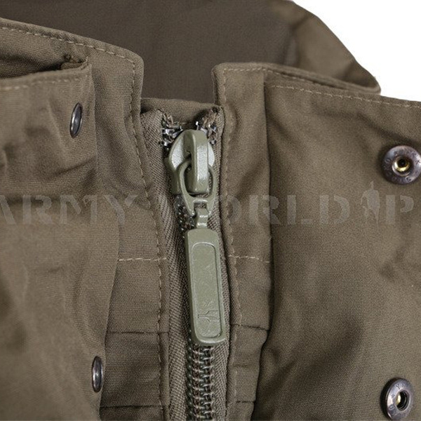 Kurtka Wodoodporna Wojskowa Austriacka Gore-Tex Model M65 Olive Oryginał Demobil DB